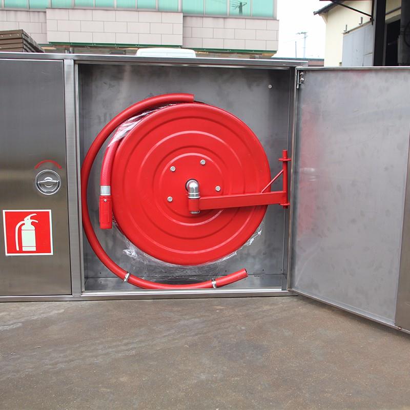 Cabinet de tuyau d'incendie en acier inoxydable